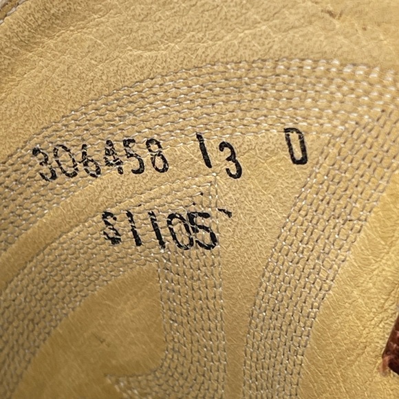 ANDERSON BEAN Men's Brown Two-Tone Western Cowboy Boots SIZE 13D NEW INSOLES - Picture 4 of 10